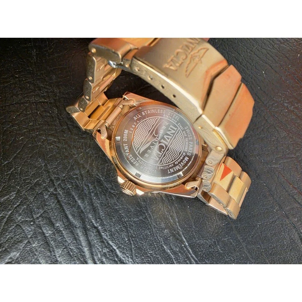 Invicta Pro Diver Golden Watch Model 12821